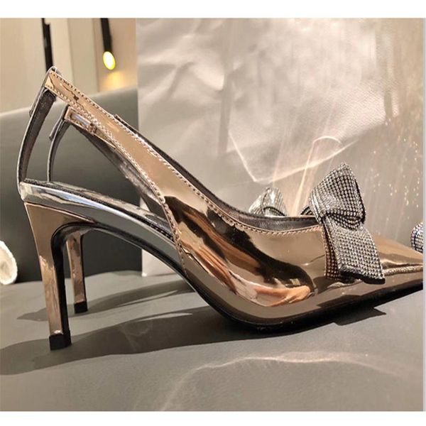 dress shoes high heels manufacturer silver rhinestone pointed women's rear empty bow knot bun sandals women, Black
dress shoes high heels manufacturer silver rhinestone pointed women's rear empty bow knot bun sandals women, Black
