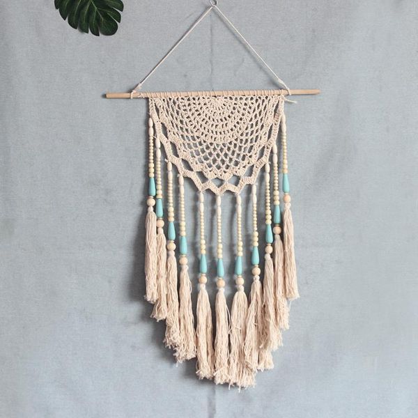 european dream half ring catcher hand-woven geometric art crafts simple aesthetic room boho decor decorative objects & figurines
european dream half ring catcher hand-woven geometric art crafts simple aesthetic room boho decor decorative objects & figurines