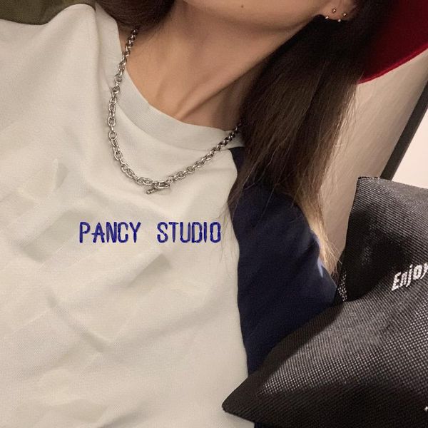 pendant necklaces stainless steel necklace men chain choker vintage mens punk women hip hop jewelry, Silver
pendant necklaces stainless steel necklace men chain choker vintage mens punk women hip hop jewelry, Silver