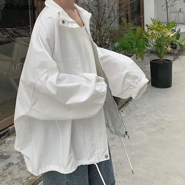 women's jackets women basic solid turn-down collar all-match oversize bf harajuku batwing sleeve high street casual teens sun protectio, Black;brown
women's jackets women basic solid turn-down collar all-match oversize bf harajuku batwing sleeve high street casual teens sun protectio, Black;brown