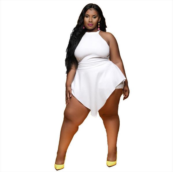 two pieces set womens jumpsuit plus size xl 4xl summer autumn o neck sleeveless bodycon club romper, Black;white
two pieces set womens jumpsuit plus size xl 4xl summer autumn o neck sleeveless bodycon club romper, Black;white