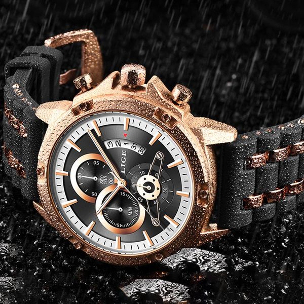 wristwatches lige watches mens quartz clock brand analog military male men sport army watch waterproof relogio masculino 2021, Slivery;brown
wristwatches lige watches mens quartz clock brand analog military male men sport army watch waterproof relogio masculino 2021, Slivery;brown