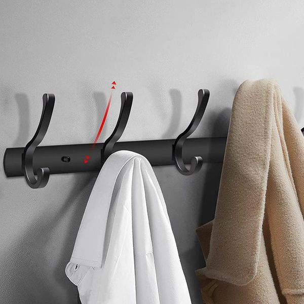 towel racks 2 pc coat hooks rack, for wall, stable rack aluminum hook rail kitchen bathroom (black)
towel racks 2 pc coat hooks rack, for wall, stable rack aluminum hook rail kitchen bathroom (black)