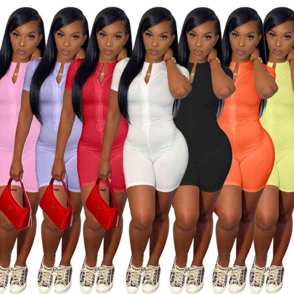 summer women shorts sleeve jumpsuit designer overalls onesies clothing v-neck zipper rompers bodycon shorts pants 859, Black;white
summer women shorts sleeve jumpsuit designer overalls onesies clothing v-neck zipper rompers bodycon shorts pants 859, Black;white