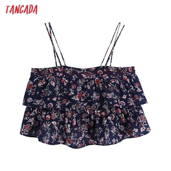 women floral print v neck camis crop spaghetti strap sleeveless backless short blouses shirts female be573 210416, White
women floral print v neck camis crop spaghetti strap sleeveless backless short blouses shirts female be573 210416, White
