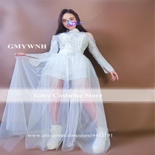party decoration dc66 singer stage costumes female rave trailing dress bar perform white skirt disco bodysuit tutu evening club show
party decoration dc66 singer stage costumes female rave trailing dress bar perform white skirt disco bodysuit tutu evening club show