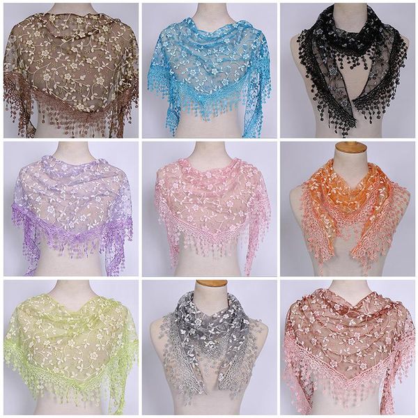 neck ties women fashion triangle wrap lady shawl flower lace scarf female baby tassel shawls scarves spring summer po prop accessories, Blue;purple
neck ties women fashion triangle wrap lady shawl flower lace scarf female baby tassel shawls scarves spring summer po prop accessories, Blue;purple