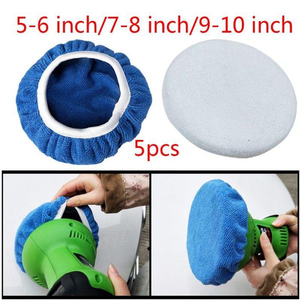 care products 5pcs polishing bonnet buffer pad microfiber car polisher cover 
care products 5pcs polishing bonnet buffer pad microfiber car polisher cover