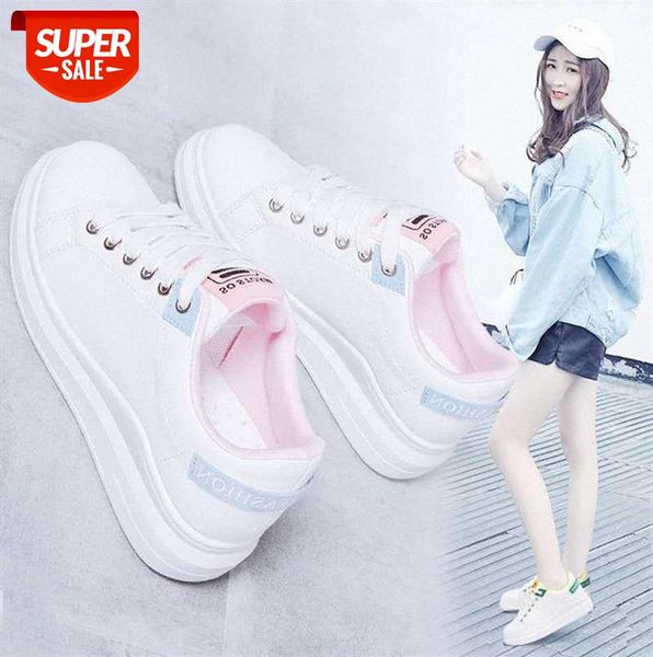 little white shoes trend korean style thick-soled student sports flat-bottom lace-up casual #s78x
little white shoes trend korean style thick-soled student sports flat-bottom lace-up casual #s78x