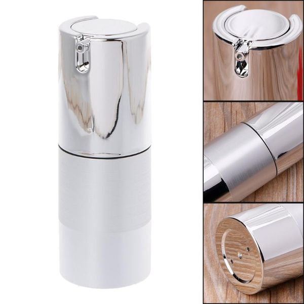15ml 30ml 50ml silver empty airless bottle cosmetic lotion plastic pump container bottles travel tool #11 storage & jars
15ml 30ml 50ml silver empty airless bottle cosmetic lotion plastic pump container bottles travel tool #11 storage & jars
