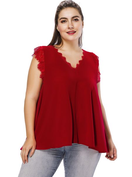 women's plus size large fat sister lace v-ne chiffon 3037
women's plus size large fat sister lace v-ne chiffon 3037