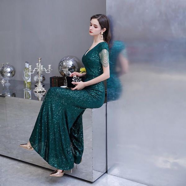 party dresses green sequin formal beaded tassel cap sleeves mermaid long prom gowns floor length 2021 women, White;black
party dresses green sequin formal beaded tassel cap sleeves mermaid long prom gowns floor length 2021 women, White;black