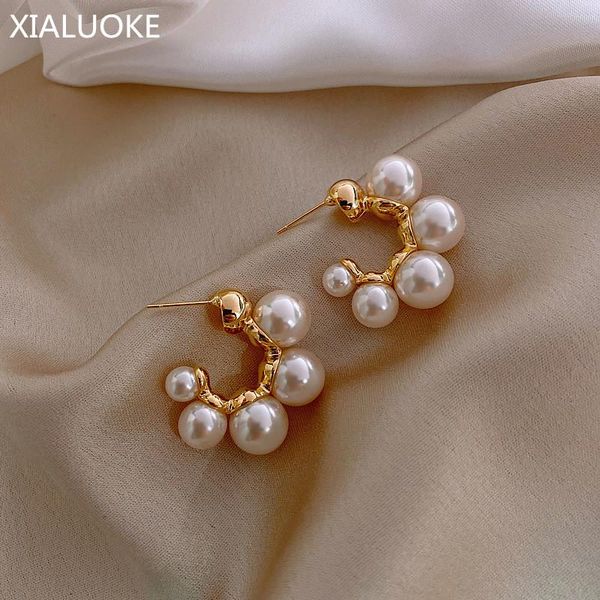 hoop & huggie xialuoke s925 needles fashion metal geometry c faux pearls open earring trendy elegant vintage earrings for women gifts, Golden;silver
hoop & huggie xialuoke s925 needles fashion metal geometry c faux pearls open earring trendy elegant vintage earrings for women gifts, Golden;silver