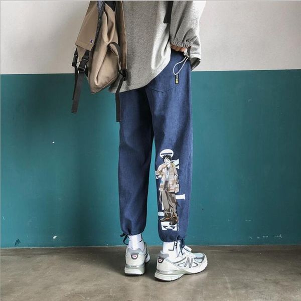 men spring hip hop harem pants streetwear summer 2021 mens print contrast color male side beam feet fashion joggers men's, Black
men spring hip hop harem pants streetwear summer 2021 mens print contrast color male side beam feet fashion joggers men's, Black
