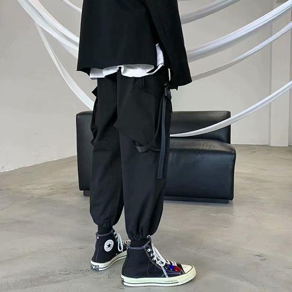 men's pants 2021 men casual hip hop cargo mens loose collage male streetwear trousers oversize s-3xl, Black
men's pants 2021 men casual hip hop cargo mens loose collage male streetwear trousers oversize s-3xl, Black