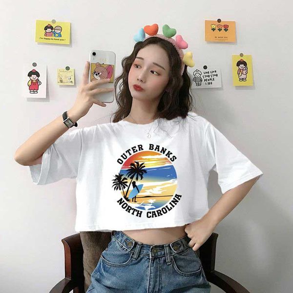 women's polos pack of 6 pcs crop y2k blouses summer outer banks creative graphic cotton tee shirts korean fashion harajuku t-shirt, White
women's polos pack of 6 pcs crop y2k blouses summer outer banks creative graphic cotton tee shirts korean fashion harajuku t-shirt, White
