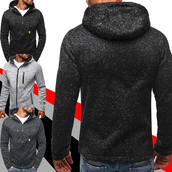men's hoodies & sweatshirts hooded pure color cardigan clothing casual tracksuits spring/autumn zipper coat male windproof sportwear, Black
men's hoodies & sweatshirts hooded pure color cardigan clothing casual tracksuits spring/autumn zipper coat male windproof sportwear, Black