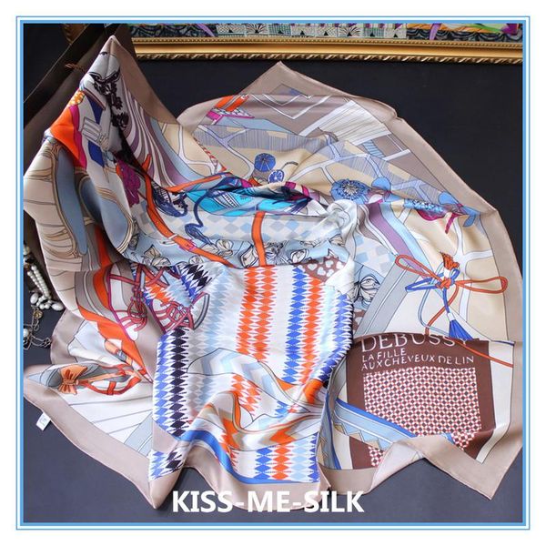 scarves kms fashion girl silk big square scarf high heels printed shawl hand-rolled mulberry 106*106cm/60g, Blue;gray
scarves kms fashion girl silk big square scarf high heels printed shawl hand-rolled mulberry 106*106cm/60g, Blue;gray