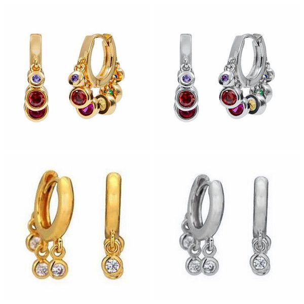 hoop & huggie yuxinwome 925 silver ear buckle colorful zircon charm piercing hoops pendiente luxury jewelry for loops rock punk clip round a, Golden;silver
hoop & huggie yuxinwome 925 silver ear buckle colorful zircon charm piercing hoops pendiente luxury jewelry for loops rock punk clip round a, Golden;silver