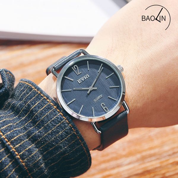 iqi eyki fashion simple and generous belt trend quartz men's watch business watch, Slivery;brown
iqi eyki fashion simple and generous belt trend quartz men's watch business watch, Slivery;brown