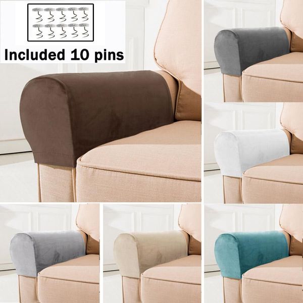 chair covers 1 pair sofa armrest velvet elastic arm protectors for living room included 10 pins to keep
chair covers 1 pair sofa armrest velvet elastic arm protectors for living room included 10 pins to keep