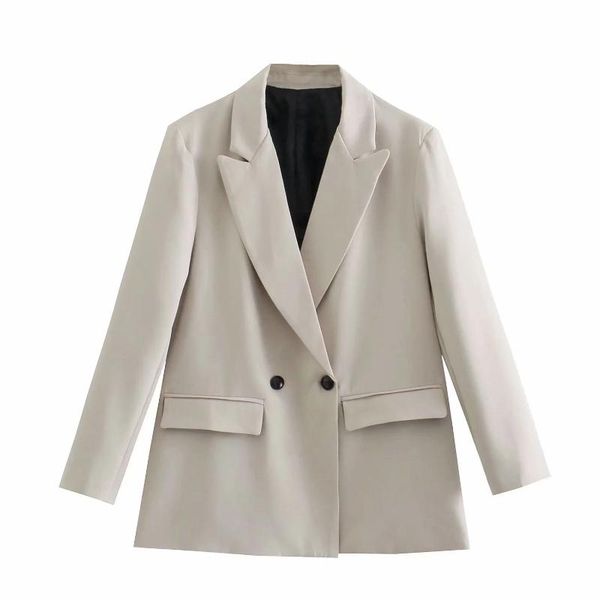 women's suits & blazers vintage solid double breasted loose women blazer jacket spring autumn office lady pockets chic all-match fashio, White;black
women's suits & blazers vintage solid double breasted loose women blazer jacket spring autumn office lady pockets chic all-match fashio, White;black