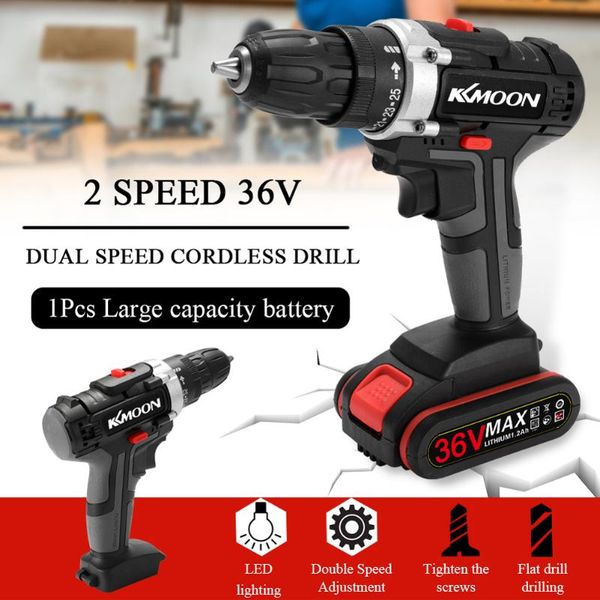 multifunctional electric cordless drill high-power lithium battery wireless rechargeable hand drills brush motor home diy professiona
multifunctional electric cordless drill high-power lithium battery wireless rechargeable hand drills brush motor home diy professiona
