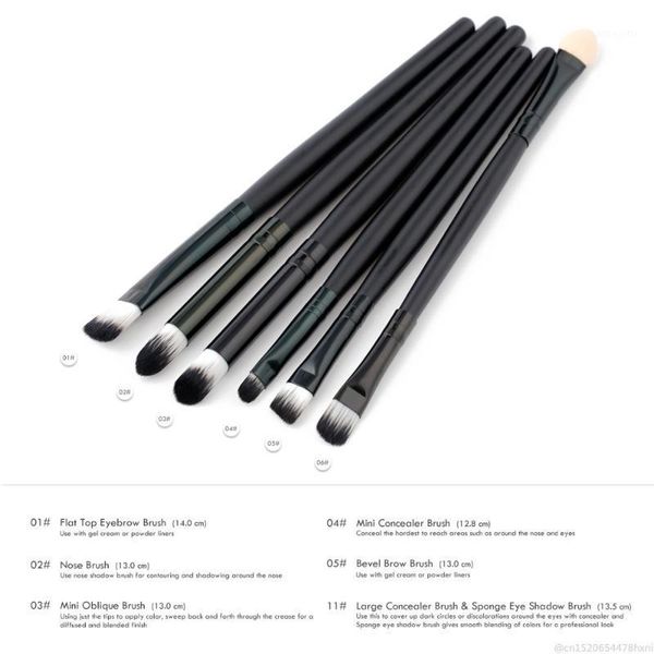 6pcs makeup brushes set eye shadow eyeliner eyelash lip foundation brush cosmetic protective cover sheath net tool kit1
6pcs makeup brushes set eye shadow eyeliner eyelash lip foundation brush cosmetic protective cover sheath net tool kit1