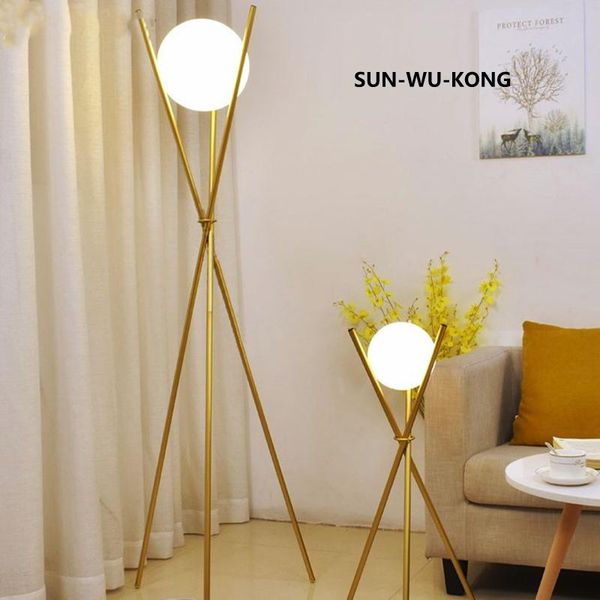 modern led floor lamp iron glass ball stand lights for living room bedroom nordic home decoration e27 gold tirpod standing light lamps
modern led floor lamp iron glass ball stand lights for living room bedroom nordic home decoration e27 gold tirpod standing light lamps