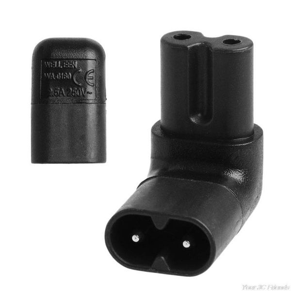 computer cables & connectors iec 320 2-pin c7 female to c8 male right angled ac power adapter converter n11 21 drop
computer cables & connectors iec 320 2-pin c7 female to c8 male right angled ac power adapter converter n11 21 drop