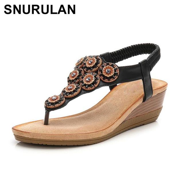 dress shoes snurulan 2021 fashionable summer women's sandals with beads; in a bohemian style; comfortable cute wedge, Black
dress shoes snurulan 2021 fashionable summer women's sandals with beads; in a bohemian style; comfortable cute wedge, Black