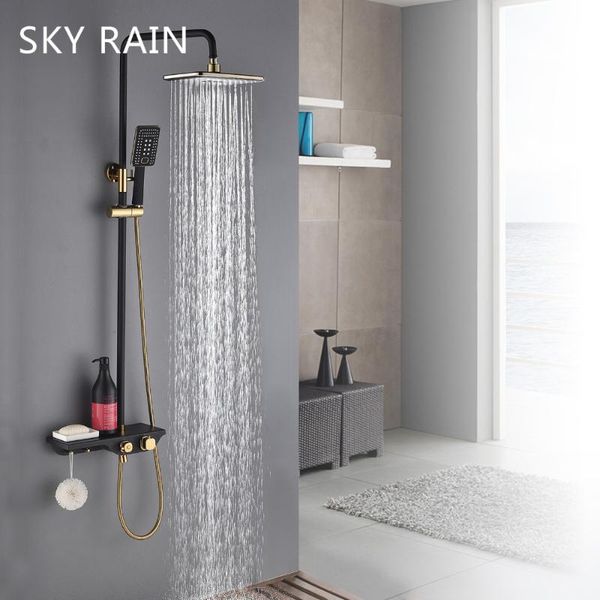 antique abs plastics 304 sus thermostatic golden shower head set classic system bathroom sets
antique abs plastics 304 sus thermostatic golden shower head set classic system bathroom sets