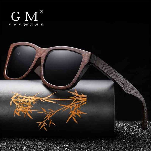 gm natural bamboo wooden sunglasses handmade polarized mirror coating lenses eyewear with gift box
gm natural bamboo wooden sunglasses handmade polarized mirror coating lenses eyewear with gift box