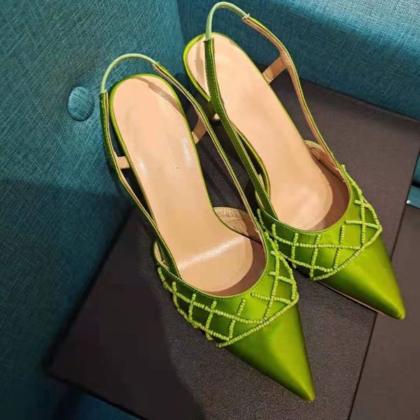 beaded sandalias summer pointed toe shoes femalenew brand chaussure femme leather sole heel sandals women crystal ladies shoes, Black
beaded sandalias summer pointed toe shoes femalenew brand chaussure femme leather sole heel sandals women crystal ladies shoes, Black