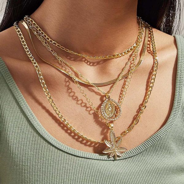 pendant necklaces 5pcs/set women vintage necklace personality angel virgin mary multilayer clavicle chain boho fashion jewelry gi, Silver
pendant necklaces 5pcs/set women vintage necklace personality angel virgin mary multilayer clavicle chain boho fashion jewelry gi, Silver
