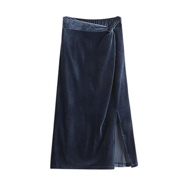 skirts winter autumn womens velvet split long skirt stretched high waist bow knot faldas mujer moda 2021 midi, Black
skirts winter autumn womens velvet split long skirt stretched high waist bow knot faldas mujer moda 2021 midi, Black