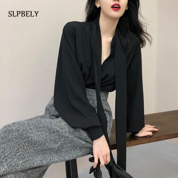 women's blouses & shirts slpbely women black bow blouse shirt summer office lady short sleeve bowtie chiffon autumn chic woman clothes, White
women's blouses & shirts slpbely women black bow blouse shirt summer office lady short sleeve bowtie chiffon autumn chic woman clothes, White