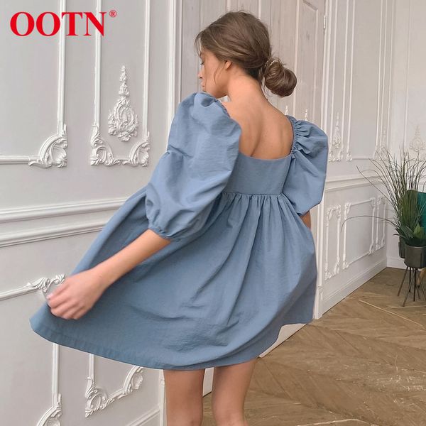 2021ootn square neck summer mini dress short sleeve female high waist black loose a line women dress puff sleeve blue cotton, Black;gray
2021ootn square neck summer mini dress short sleeve female high waist black loose a line women dress puff sleeve blue cotton, Black;gray