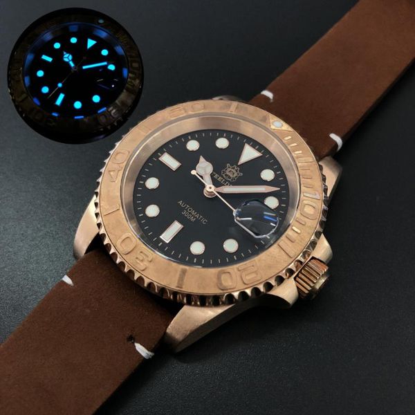 wristwatches steeldive men dive watch,mens automatic mechanical watches bronze men's 20atm waterproof switzerland luminous clock, Slivery;brown
wristwatches steeldive men dive watch,mens automatic mechanical watches bronze men's 20atm waterproof switzerland luminous clock, Slivery;brown