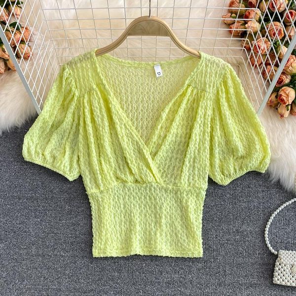 women's blouses & shirts singreiny women fashion korean blouse sleeve v neck solid slim 2021 summer casual streetwear short, White
women's blouses & shirts singreiny women fashion korean blouse sleeve v neck solid slim 2021 summer casual streetwear short, White