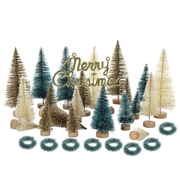 christmas decorations 1set mini tree with wooden bases diy party kids gift navidad xmas ornament year 2022
christmas decorations 1set mini tree with wooden bases diy party kids gift navidad xmas ornament year 2022