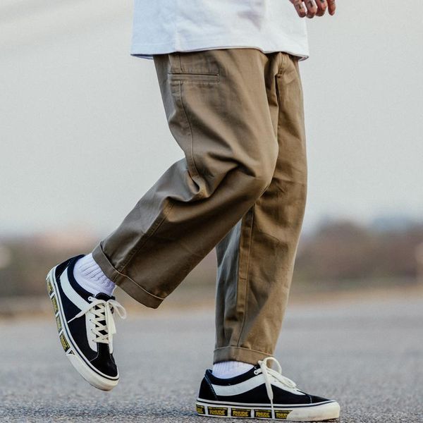 loose-fit belt cropped pants men casual loose straight basic canvas trousers mens wide-leg ankle-length cargo men's, Black
loose-fit belt cropped pants men casual loose straight basic canvas trousers mens wide-leg ankle-length cargo men's, Black