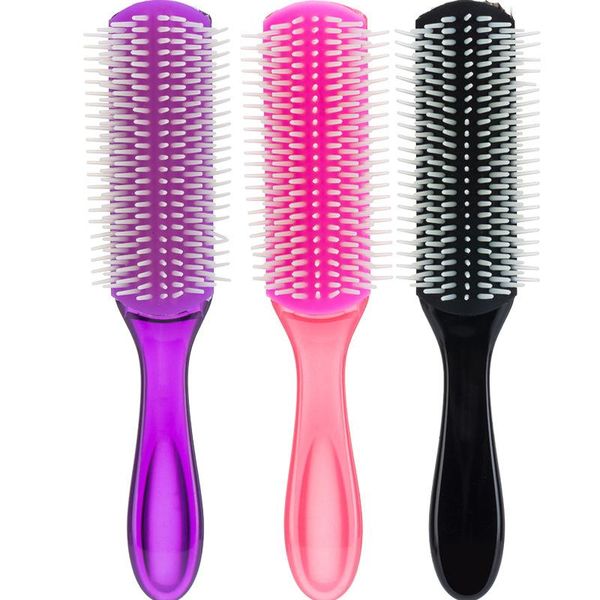 hair brushes comb 9 & 5-row detangling brush rat tail styling hairbrush straight curly wet scalp massage women, Silver
hair brushes comb 9 & 5-row detangling brush rat tail styling hairbrush straight curly wet scalp massage women, Silver