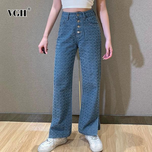women's jeans vgh vintage blue denim trousers for women high waist full length korean straight side split pants female 2021 spring fash
women's jeans vgh vintage blue denim trousers for women high waist full length korean straight side split pants female 2021 spring fash