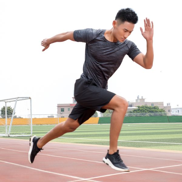 men's tracksuits summer suit men fashion sets fitness quick-drying short-sleeved shorts tracksuit o-neck solid sportswear two-piece xdk, Gray
men's tracksuits summer suit men fashion sets fitness quick-drying short-sleeved shorts tracksuit o-neck solid sportswear two-piece xdk, Gray