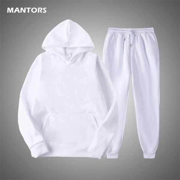 solid color men's set autumn winter men tracksuit fleece hoodies pants two pieces set warm casual sportswear mens clothing 210924, Gray
solid color men's set autumn winter men tracksuit fleece hoodies pants two pieces set warm casual sportswear mens clothing 210924, Gray