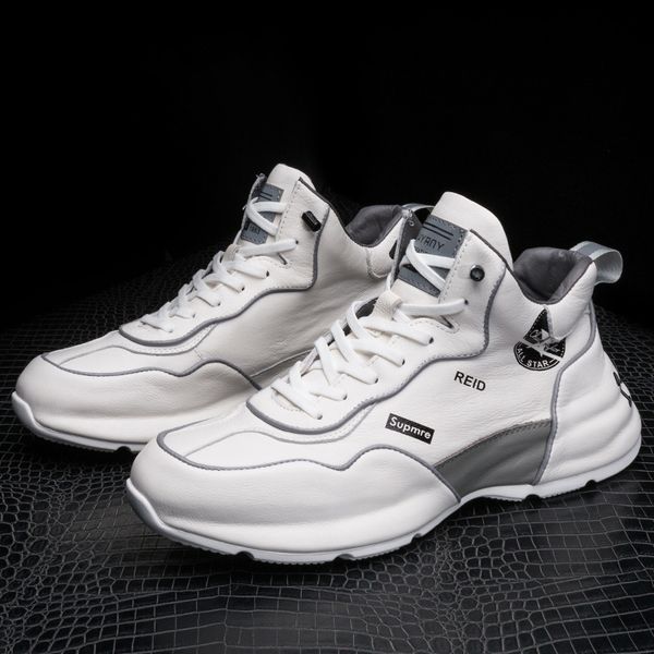 winter new high leather personalized trend versatile sports casual bag soled men's shoes, Black
winter new high leather personalized trend versatile sports casual bag soled men's shoes, Black