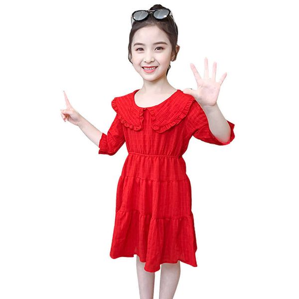 kids dresses for girls solid color summer party dress children casual style costume 6 8 10 12 14 210528, Red;yellow
kids dresses for girls solid color summer party dress children casual style costume 6 8 10 12 14 210528, Red;yellow