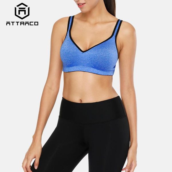 gym clothing attraco women sports bra med impact support backcross yoga running workout underwear fitness top, White;black
gym clothing attraco women sports bra med impact support backcross yoga running workout underwear fitness top, White;black