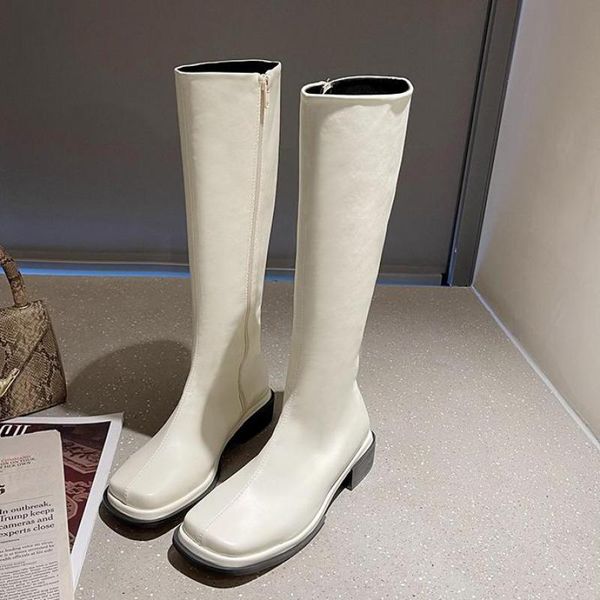 boots 2022 big size women knee high platform patent leather square heels lady zipper long riding ytmtloy winter botines mujer, Black
boots 2022 big size women knee high platform patent leather square heels lady zipper long riding ytmtloy winter botines mujer, Black